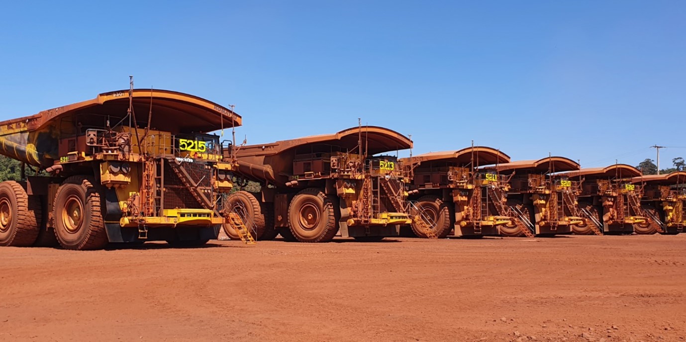 Komatsu coloca em operação os primeiros  caminhões autônomos da marca no Brasil