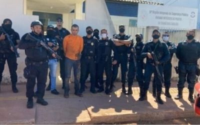 PM recaptura um dos três fugitivos do presidio de Parauapebas