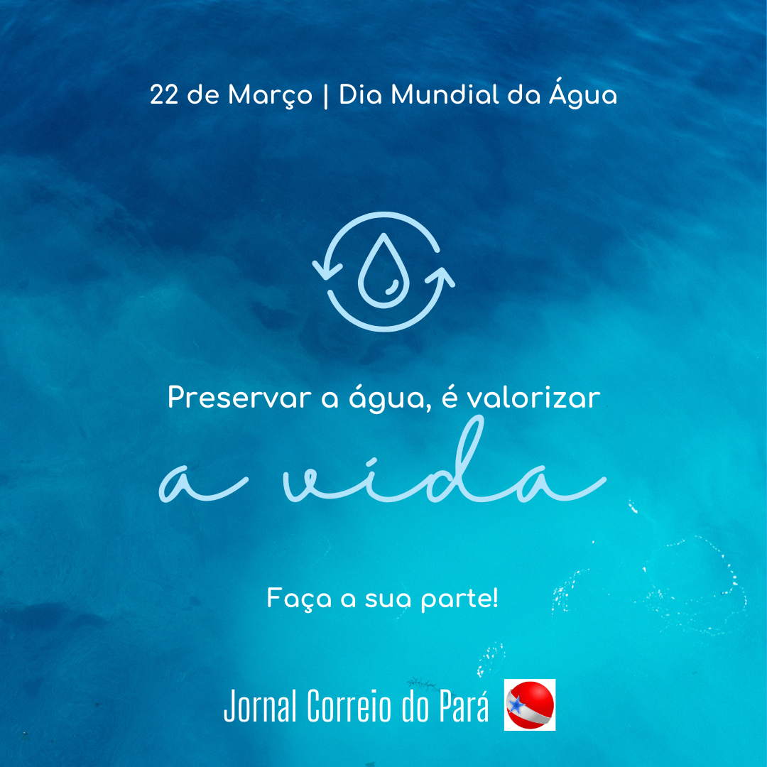 Dia Mundial da Água; saiba como e porque essa data comemorativa existe