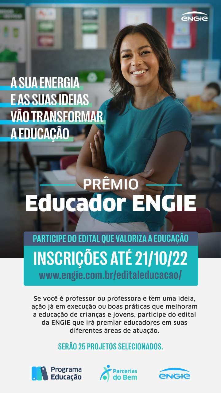 ENGIE abre 2ª chamada para projetos educativos inovadores e inclusivos
