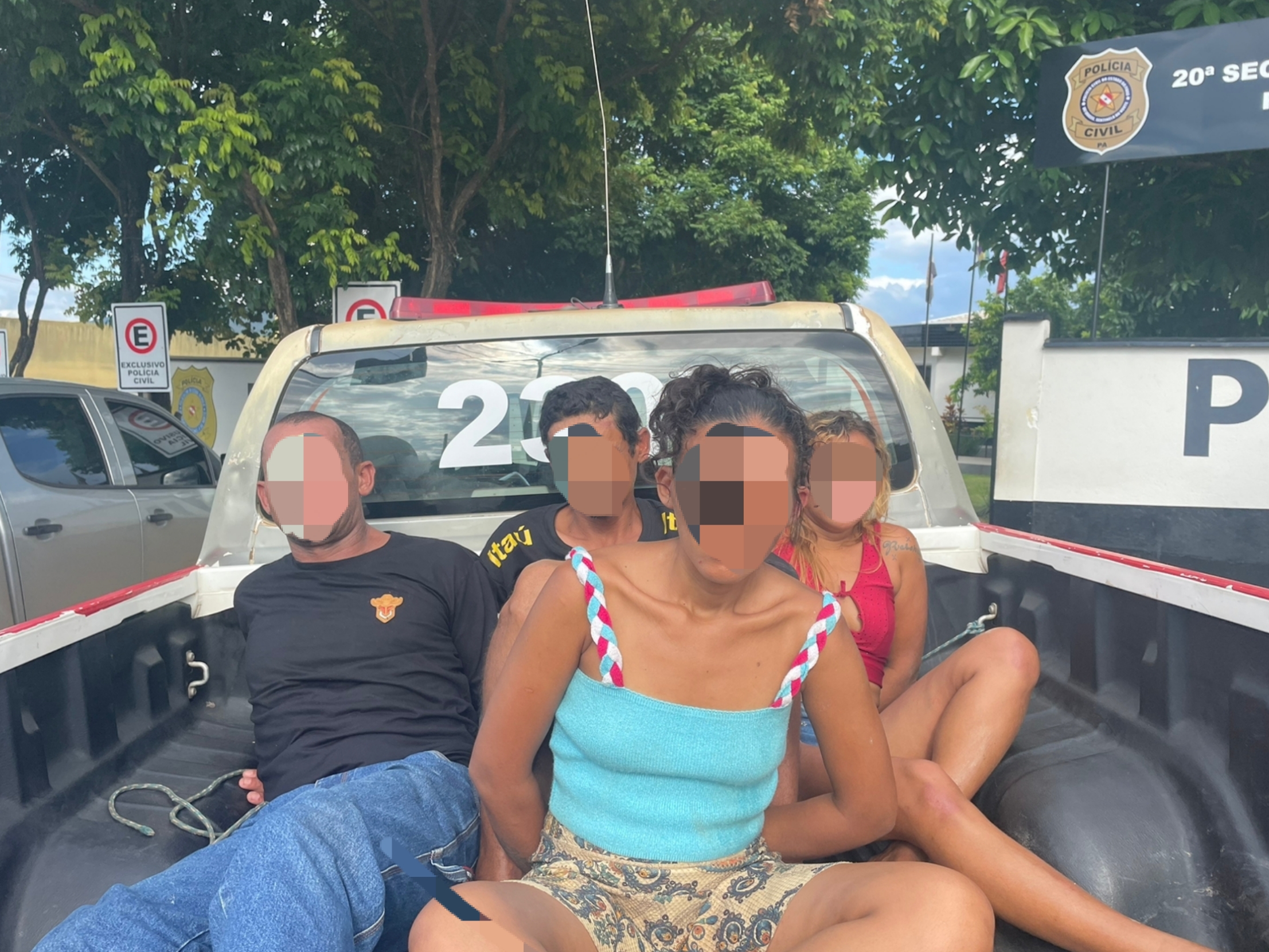 Quatro pessoas são presas por tentativa de homicídio em Parauapebas