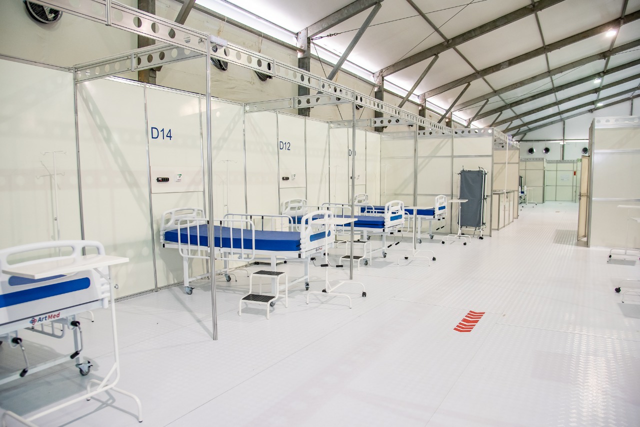 Hospital de Campanha de Parauapebas abre as portas para atendimento nesta terça-feira, 19