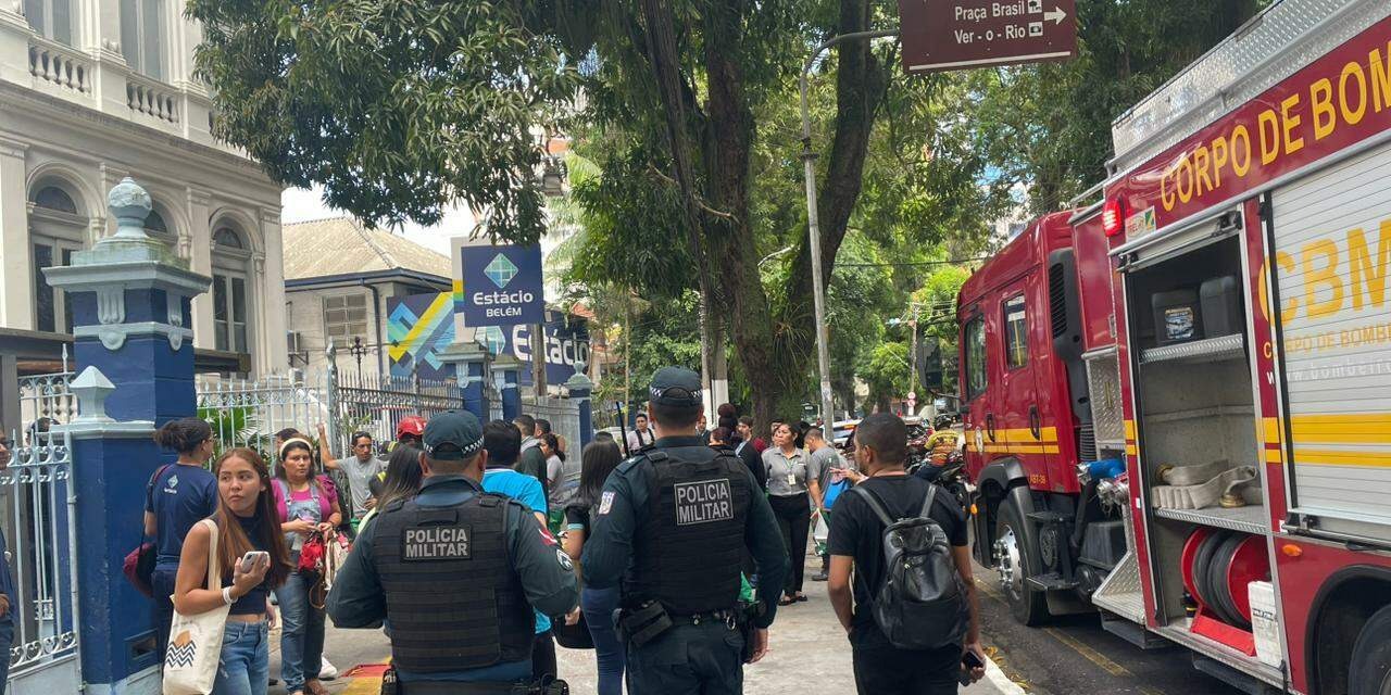 Foco de incêndio é registrado em faculdade particular de Belém