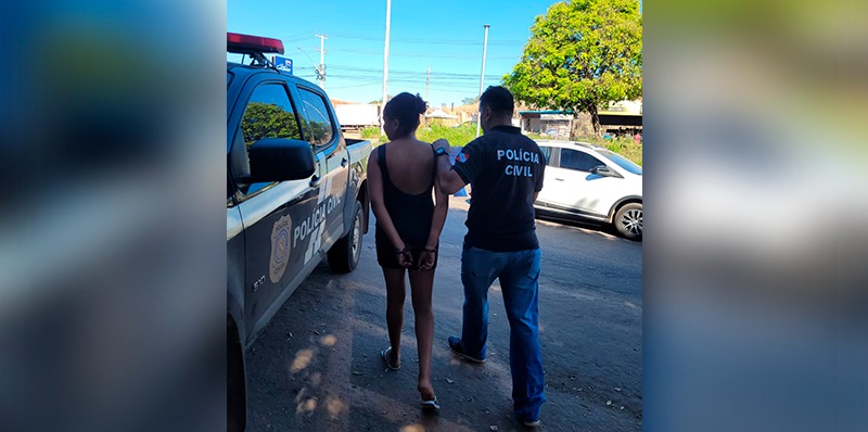 Usuária de drogas entrega traficante, que é presa em Parauapebas