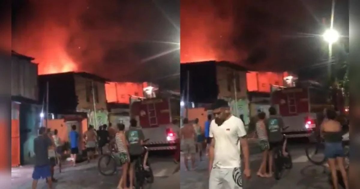 Incêndio atinge oito casas e deixa famílias desabrigadas na Grande Belém