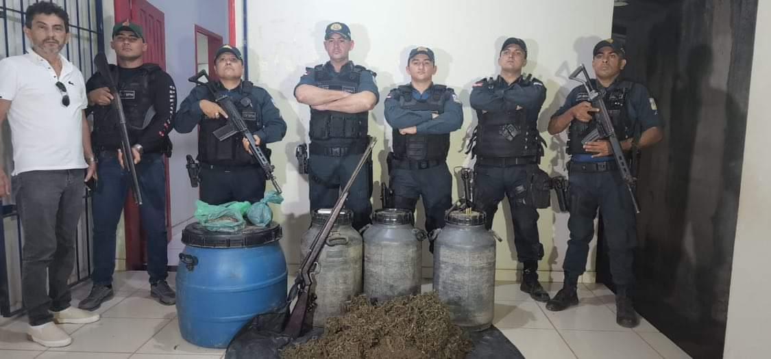 Curionópolis: Polícia Militar faz apreensão de 20 kg de maconha