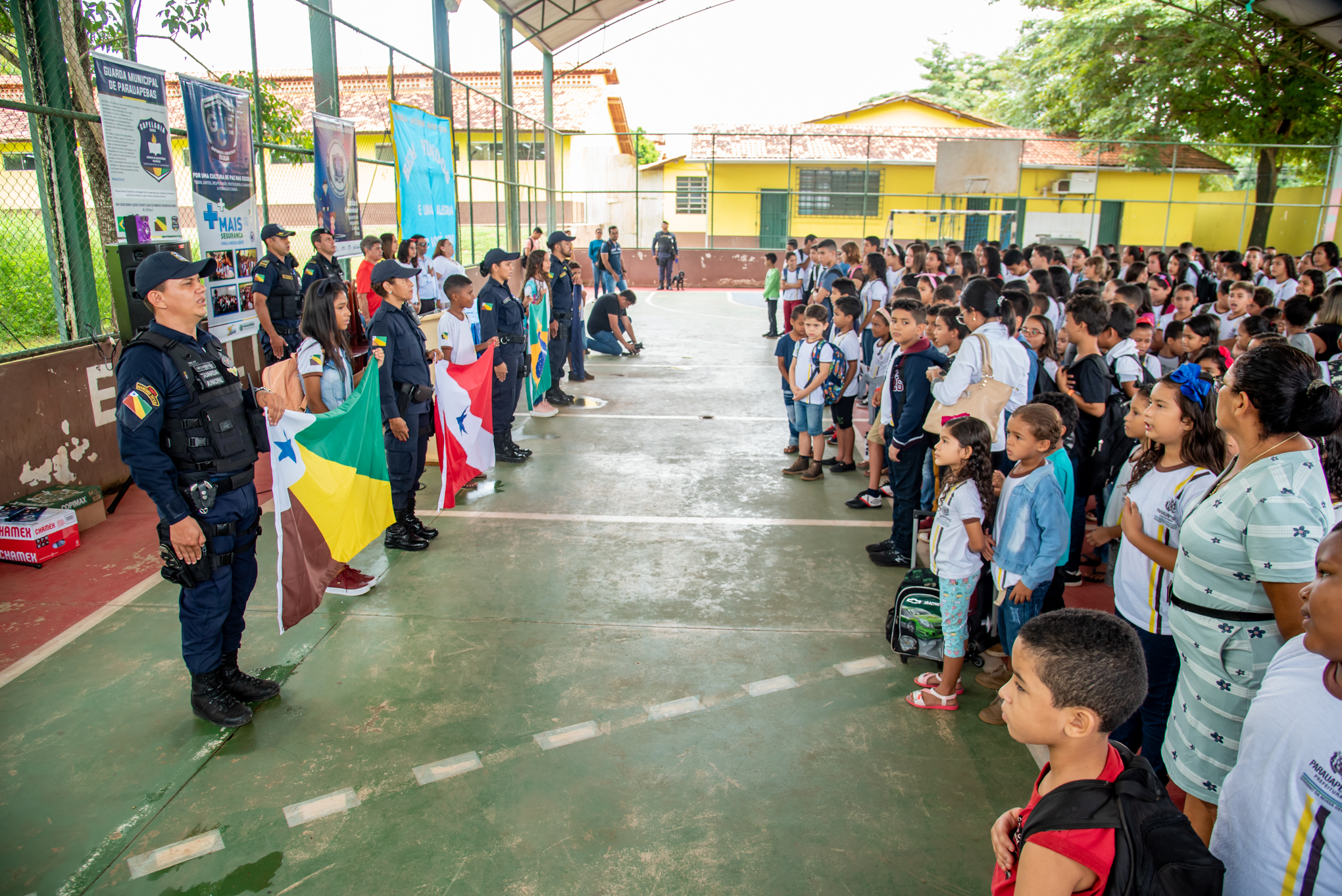Guarda Municipal de Parauapebas promove cultura de paz nas escolas