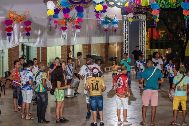 Oficinas de carnaval encantam os participantes