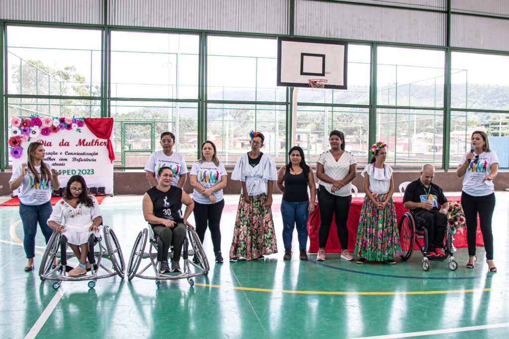Mulheres com deficiência participam de ações no Parque dos Ipês em Parauapebas