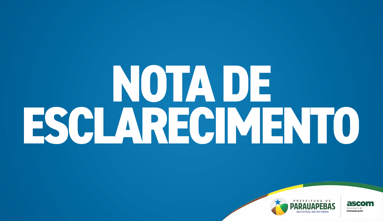 Suspensão do concurso público da Prefeitura de Parauapebas