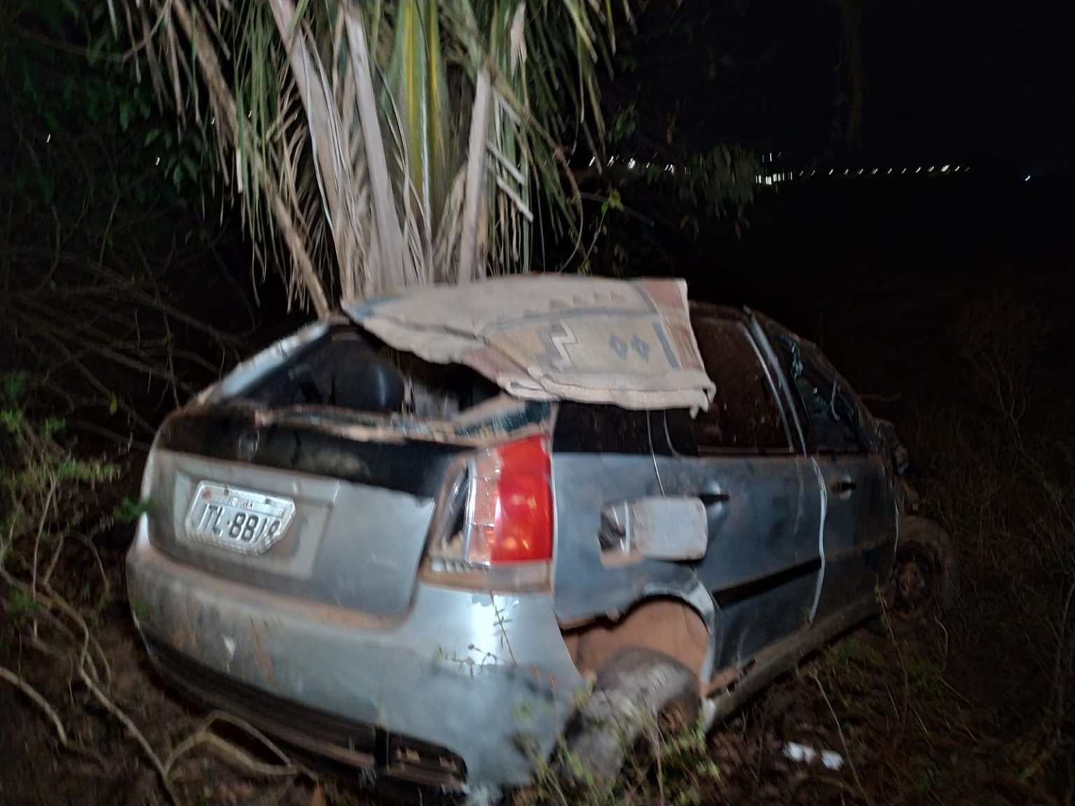 Parauapebas trágico acidente: homem morre ao capotar carro com sua família dentro
