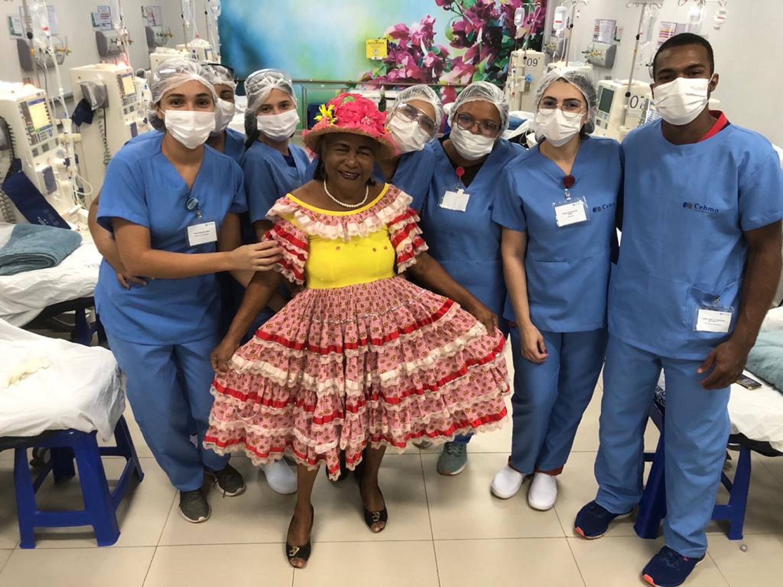 Hospital Regional de Marabá promove Festa Junina para pacientes de hemodiálise