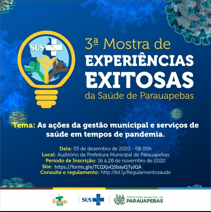 Prorrogadas as inscrições para a 3º Mostra de Experiências Exitosas do SUS