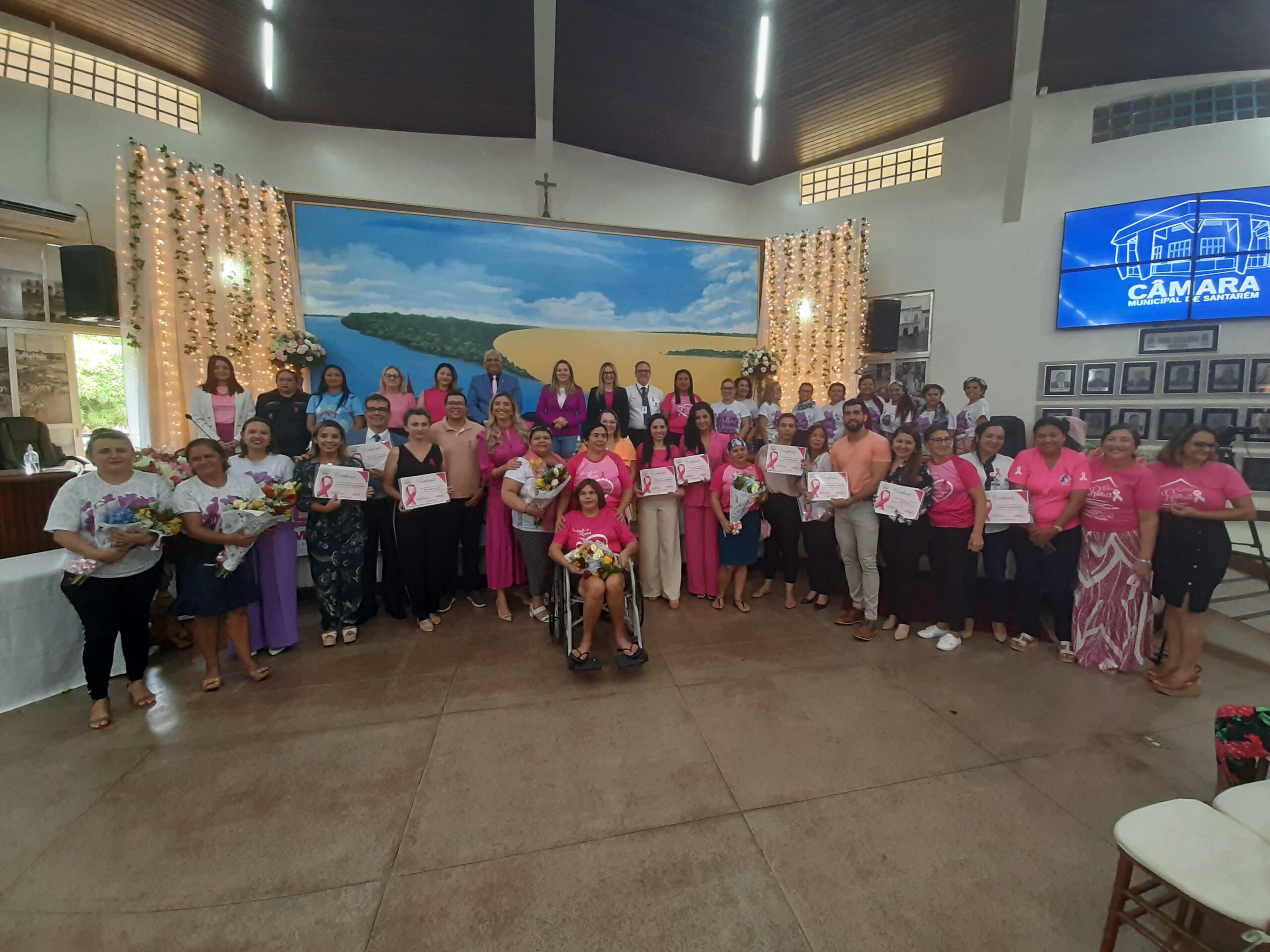 Regional do Baixo Amazonas recebe homenagens em evento alusivo ao Outubro Rosa