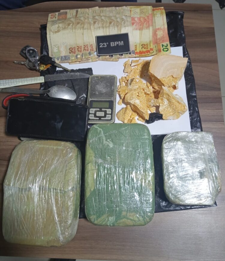 Parauapebas: Homem é preso por tráfico de drogas no Bairro Tropical