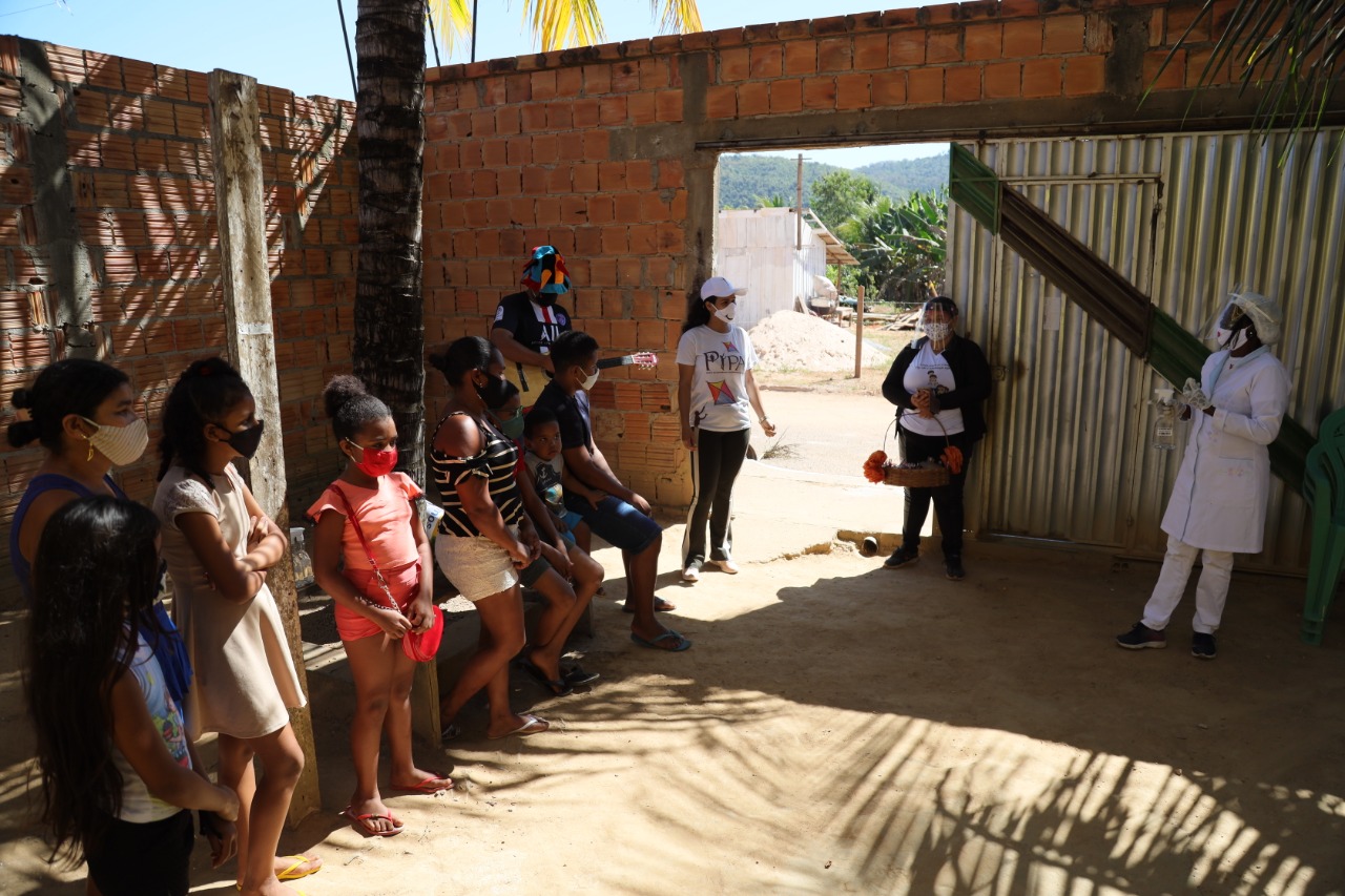 Centro Pipa – Visitas domiciliares fortalecem vínculos com alunos e familiares