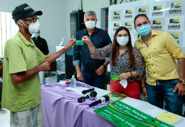 Prefeita reforça compromisso em “cuidar das pessoas” ao lançar Cartão Social Alimentação