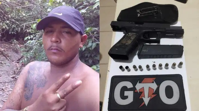 Integrante de grupo criminoso morre e arma é apreendida durante operação da Polícia Militar