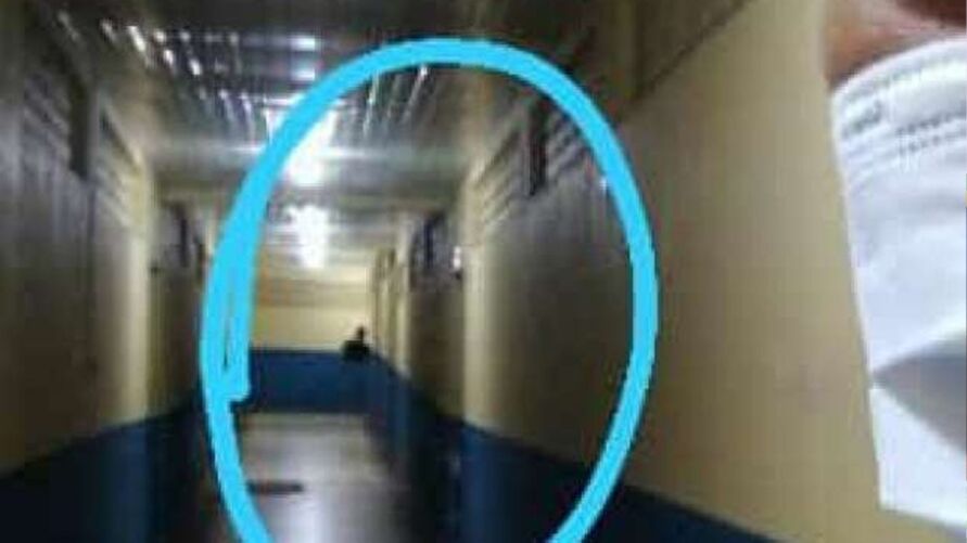 Fantasma aparece em selfie de enfermeira em hospital no Pará