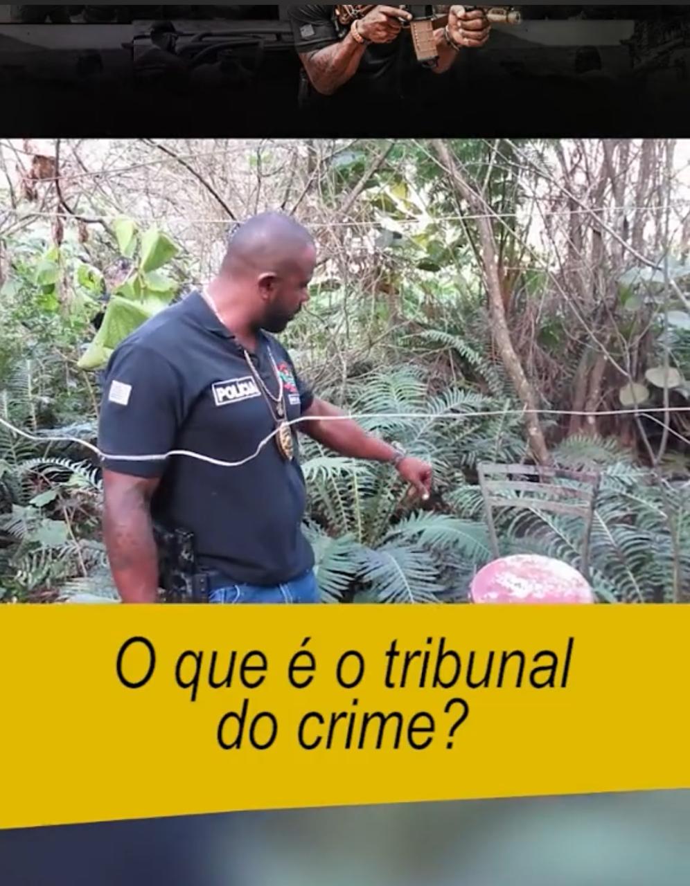 DELEGADO DA CUNHA EXPLICA COMO FUNCIONA O TRIBUNAL DO CRIME