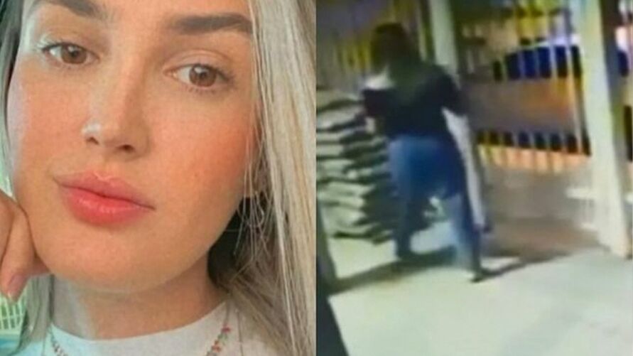 Câmera flagra mulher sendo assassinada pelo ex-marido