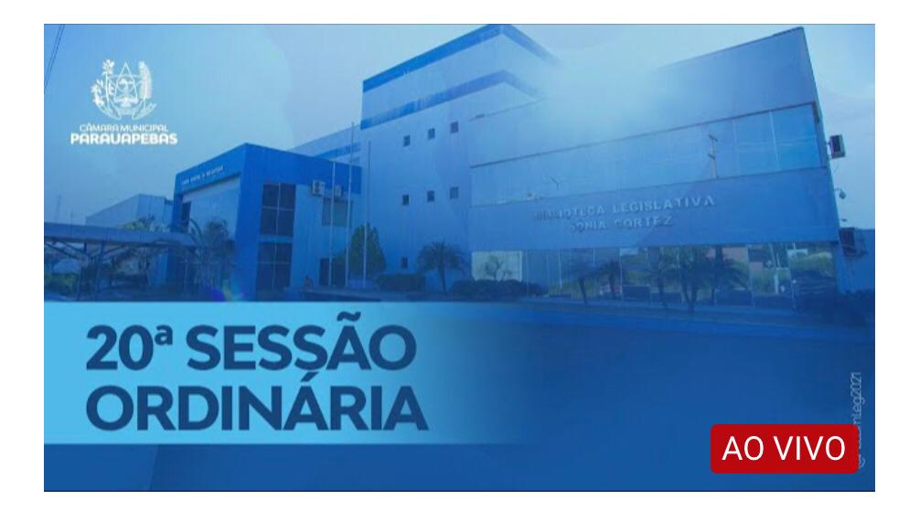 Sessão da câmara de Parauapebas