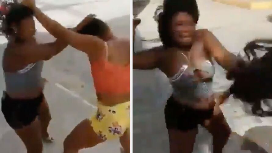 Vídeo: marido “ensina” esposa a bater na amante