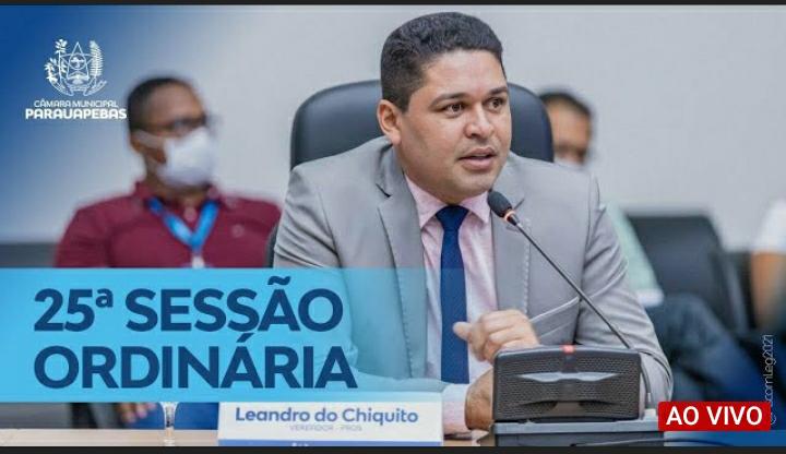 Câmara de Parauapebas sessão ordinária