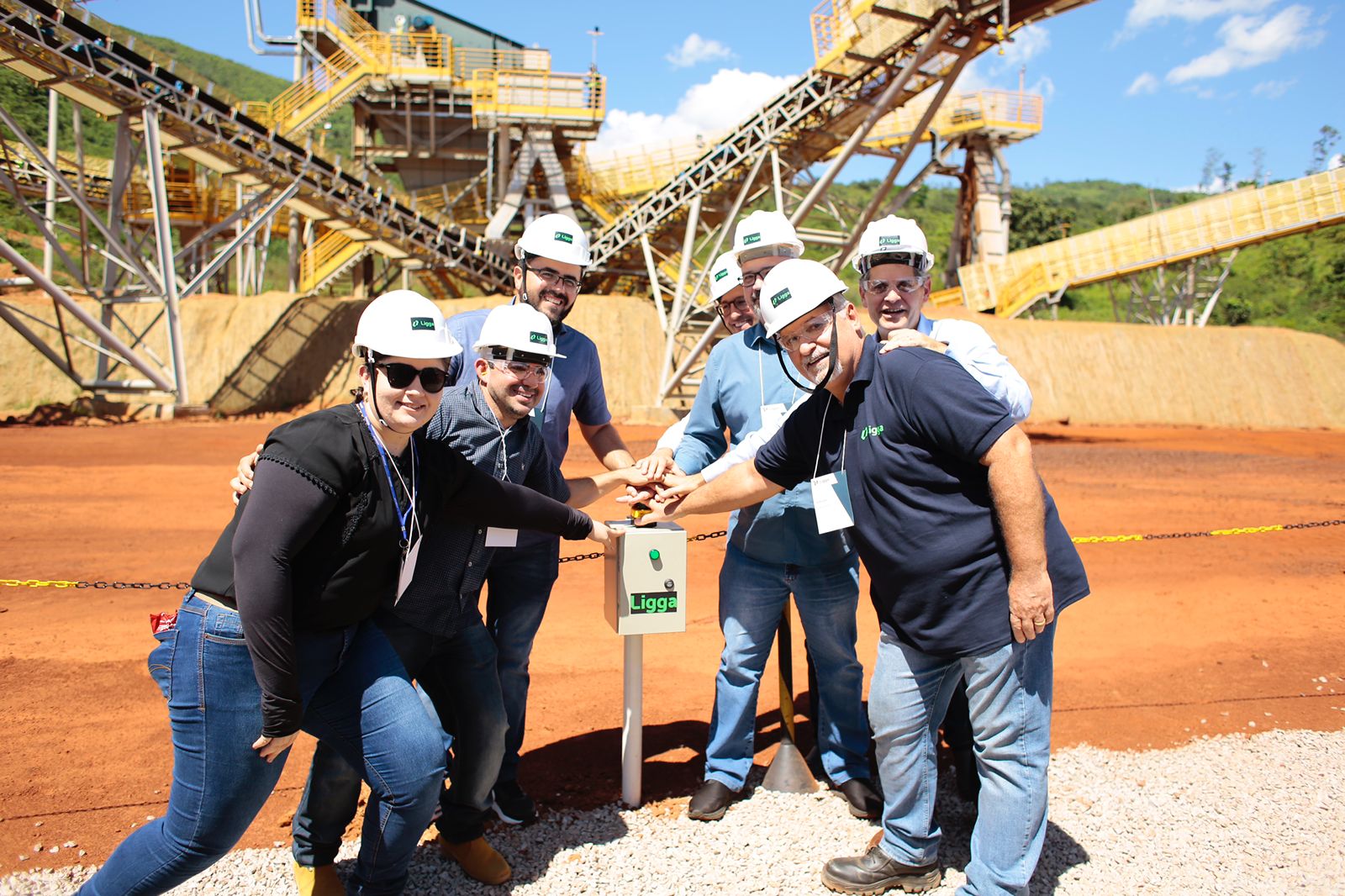 A Ligga, nova mineradora de ferro, iniciou as atividades em Parauapebas hoje