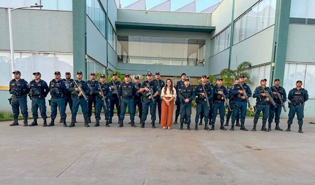 Canaã dos Carajás recebe reforço policial; Prefeita Josemira dá boas-vindas ao novo efetivo