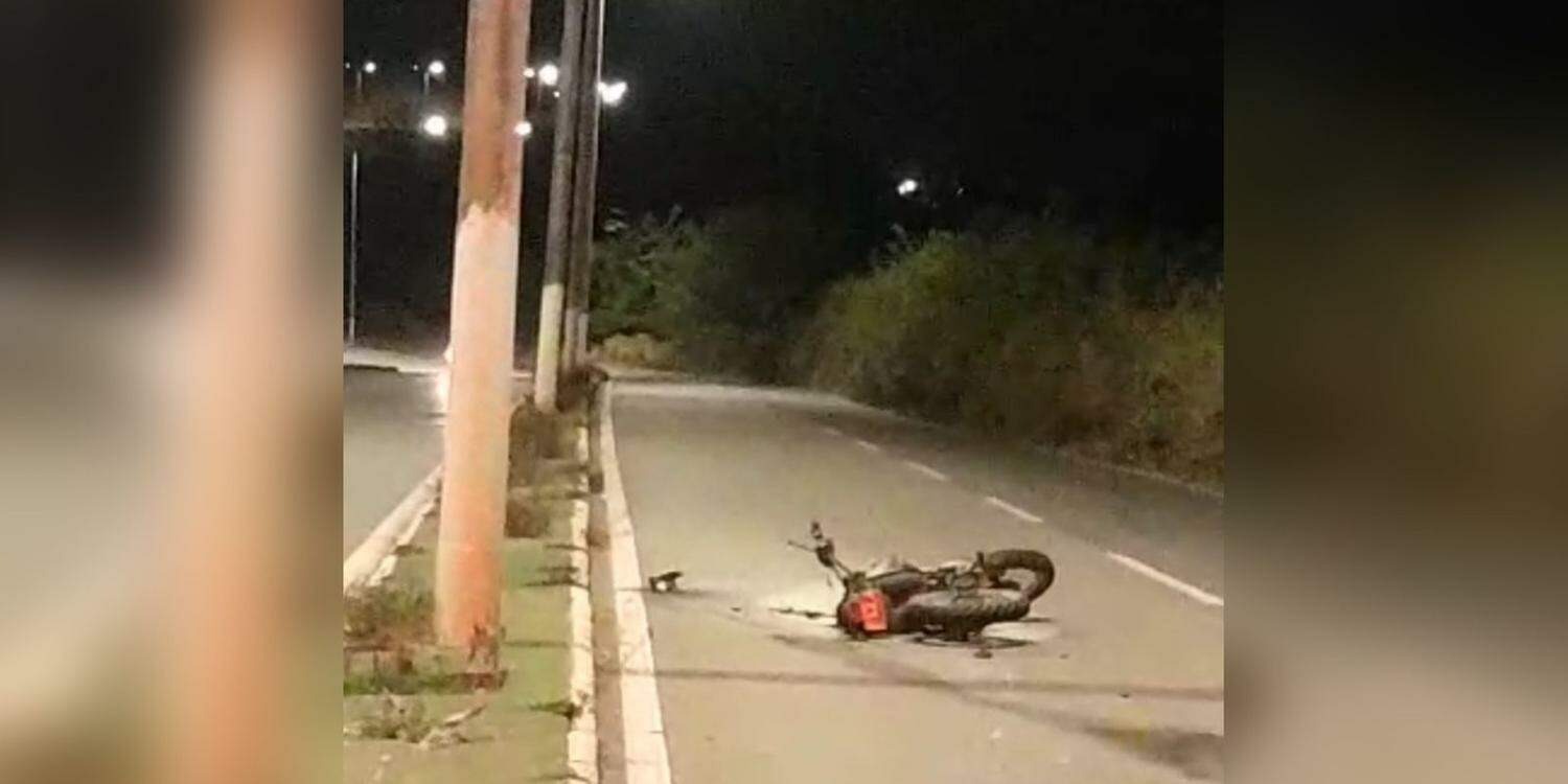 Motoqueiro morre após bater em poste na Rodovia Faruk Salmen em Parauapebas