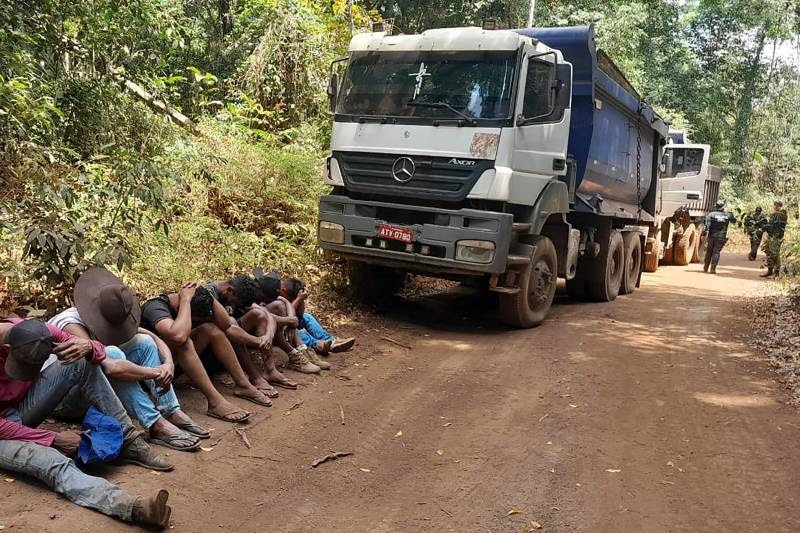 Operação Ouro Negro apreende caminhões com minério ilegal em Marabá