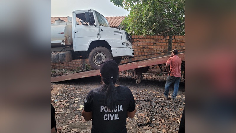 Polícia Civil apreende mais um caminhão no Araguaia, em Marabá