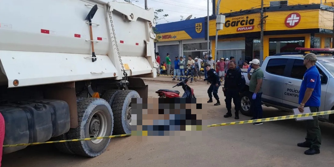 Parauapebas: Motociclista morre em acidente envolvendo caminhão