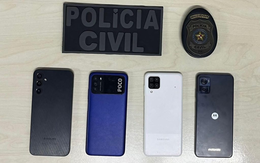 Polícia recupera celulares furtados na Romaria de Castanhal
