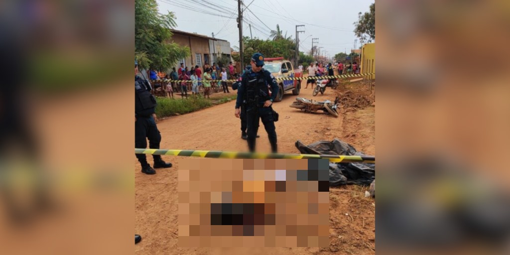 Homem é morto a tiros no meio da rua, em Marabá