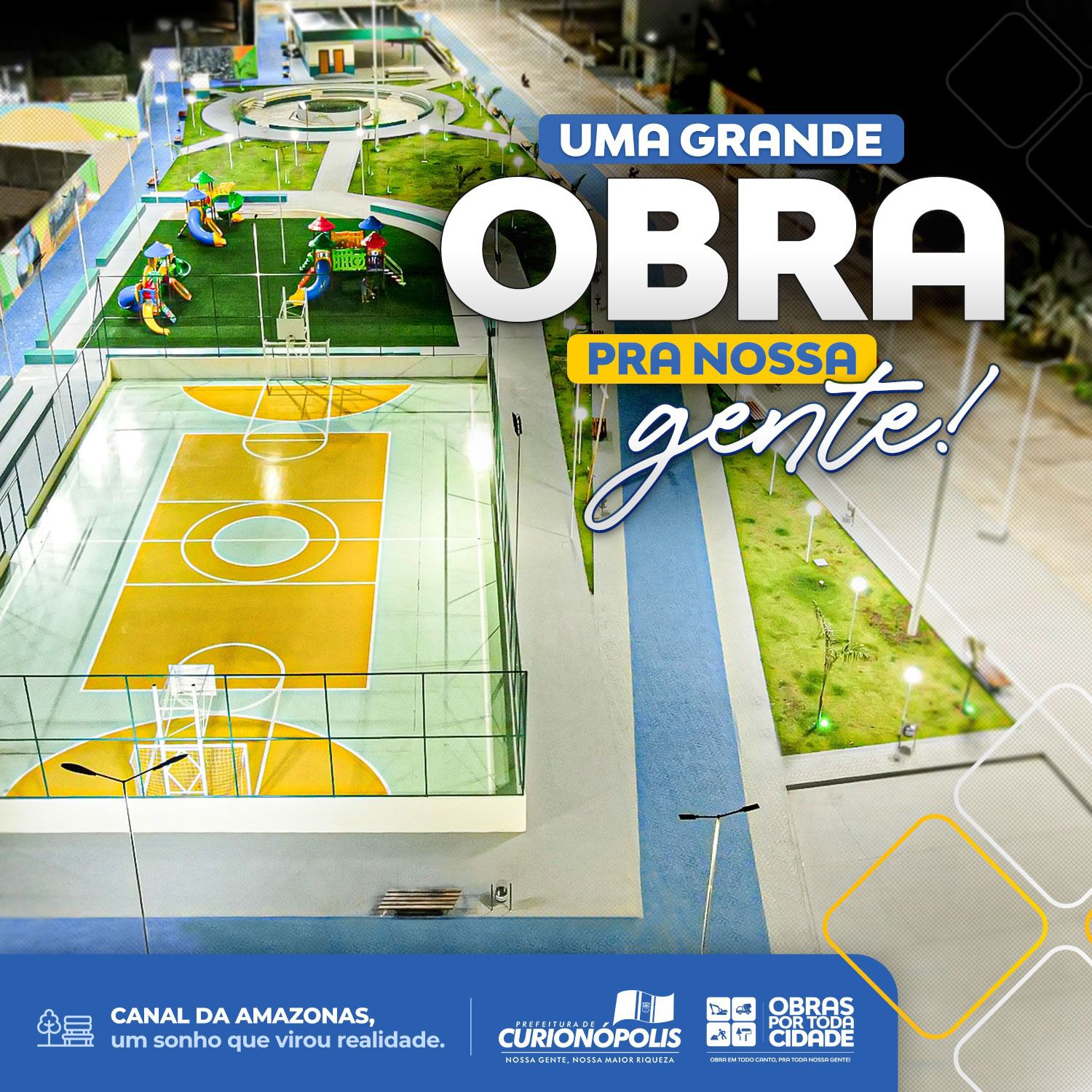 Prefeitura entrega grandes obras em Curionópolis