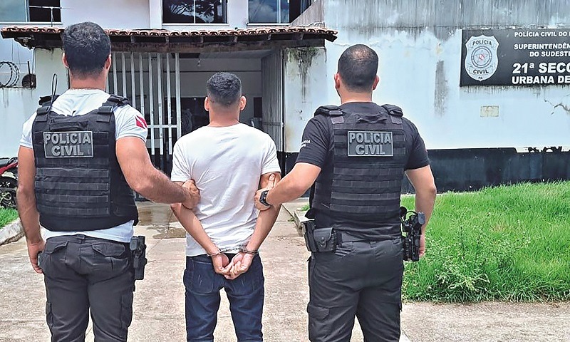 Polícia prende acusado de tentar matar duas pessoas