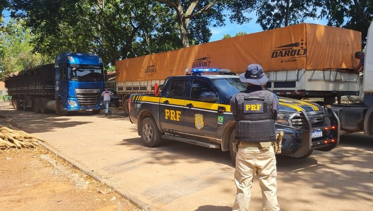 PRF apreende 80 m³ de madeira ilegal em Marabá