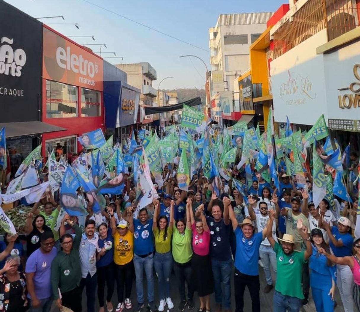 Caminhada de Graziele movimentou ruas do Comércio e JK