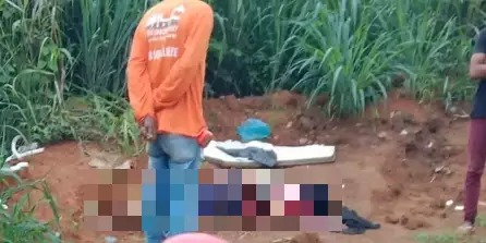 Jovem é encontrado morto esfaqueado e com mãos amarradas no Bairro Céu, em Parauapebas