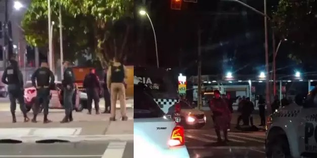 Dois suspeitos de roubar carro de passeio morrem em intervenção, em Belém