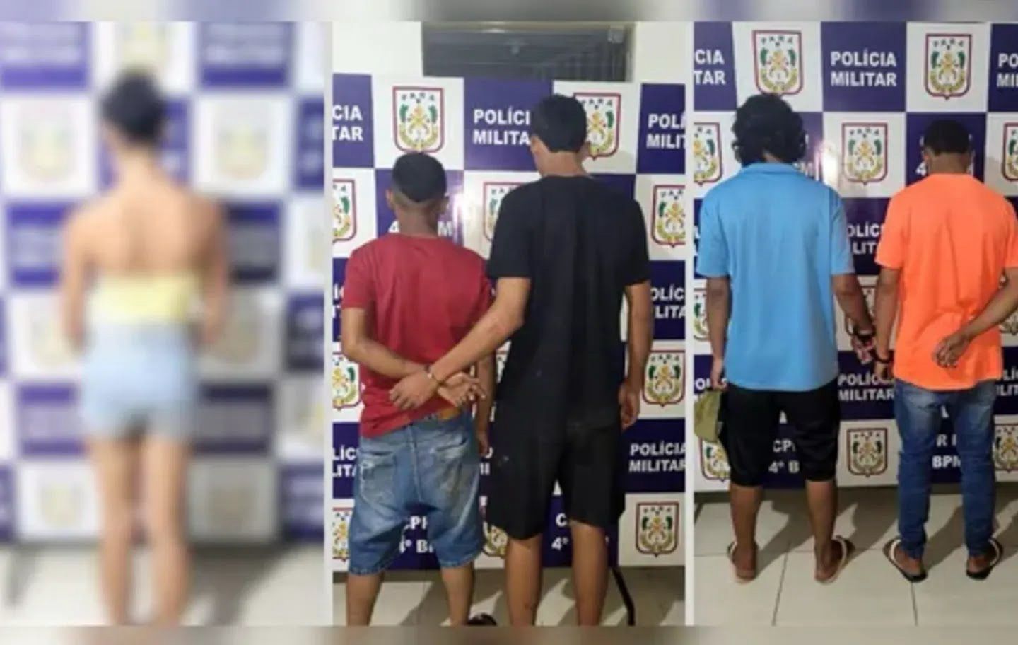 Suspeitos por tráfico são presos em Marabá