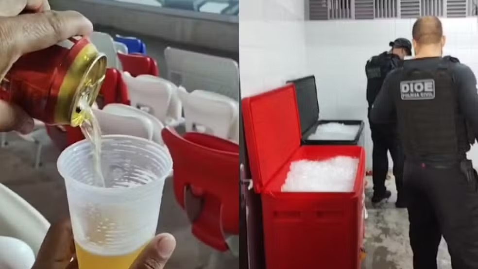 Na Grande Belém, polícia investiga suspeita de venda de cervejas vencidas no Mangueirão