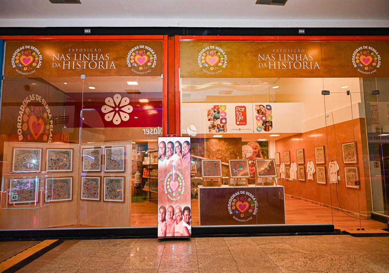 Exposição “Nas linhas da história” chega em Marabá