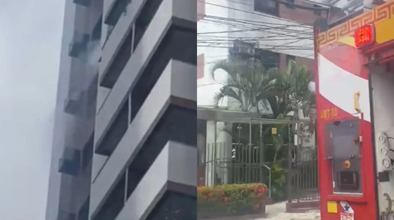 Apartamento é consumido pelo fogo na Grande Belém