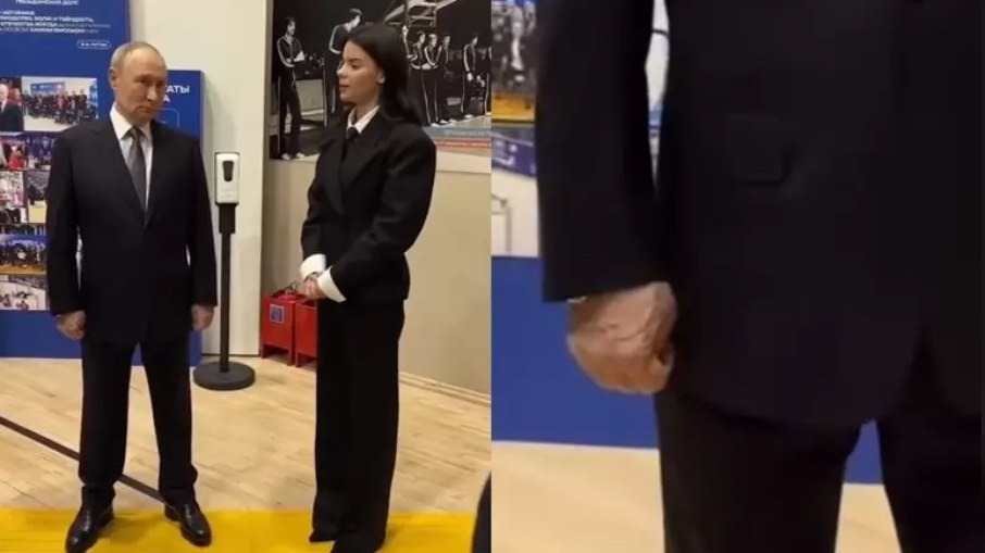 Putin surge com mãos inchadas e confirma boatos sobre saúde