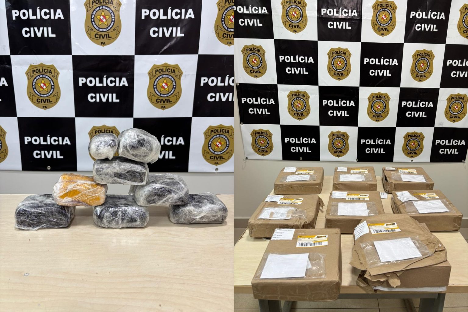 Sedex: Polícia Civil intercepta mais de 3 kg de crack enviados a Parauapebas