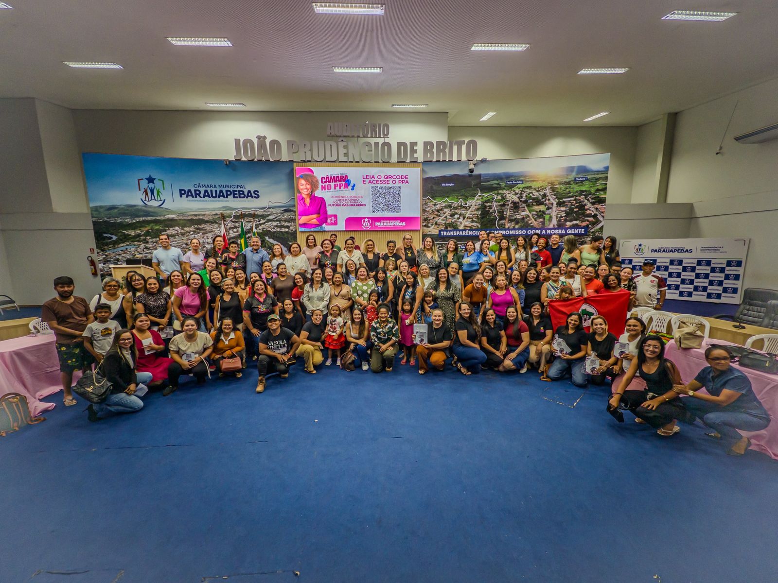 Audiência Pública sobre Políticas para Mulheres reúne grande participação popular e amplia debate para o PPA 2026–2029