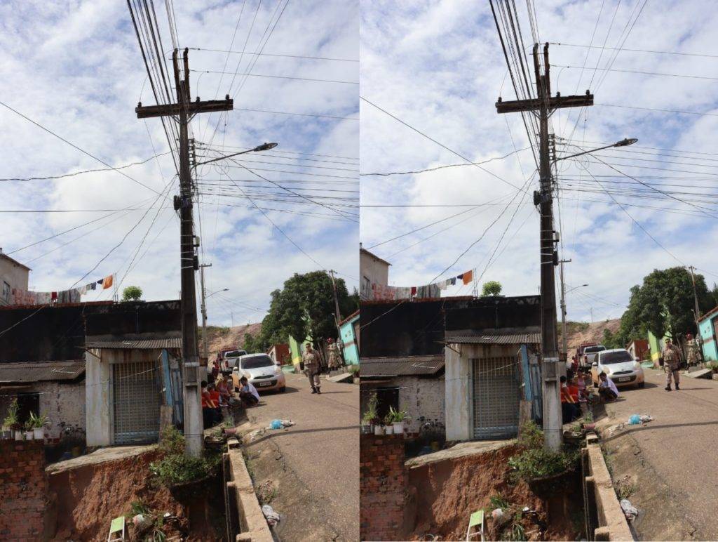 Parauapebas: Forte chuva causa deslizamento de terra no Bairro Rio Verde
